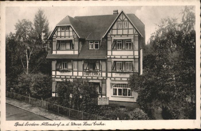 Bad Sooden-Allendorf Werra Haus Erika