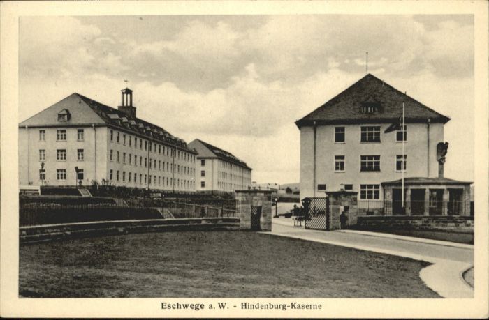 Eschwege Werra Hindenburg Kaserne