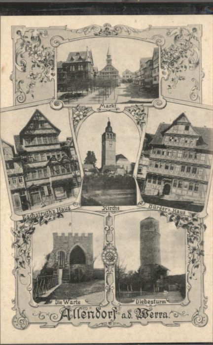 Bad Sooden-Allendorf Werra Markt Eschstruhts Haus Kirche War