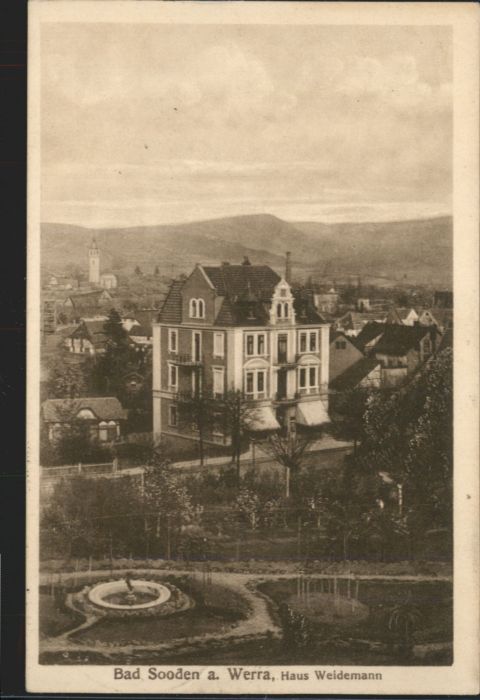 Bad Sooden-Allendorf Werra Haus Weidemann