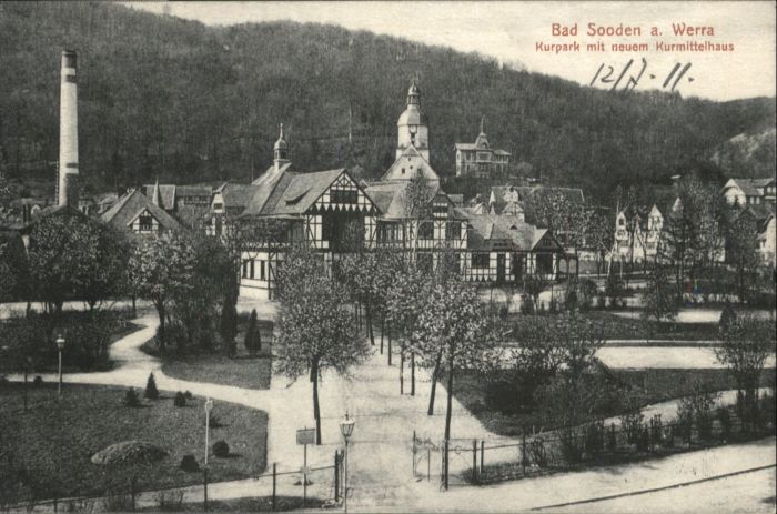 Bad Sooden-Allendorf Werra Kurpark Kurmittelhaus