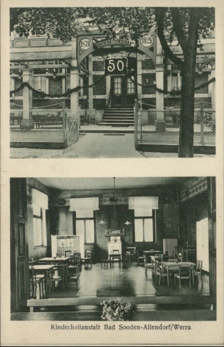 Bad Sooden-Allendorf Werra Kinderheilanstalt