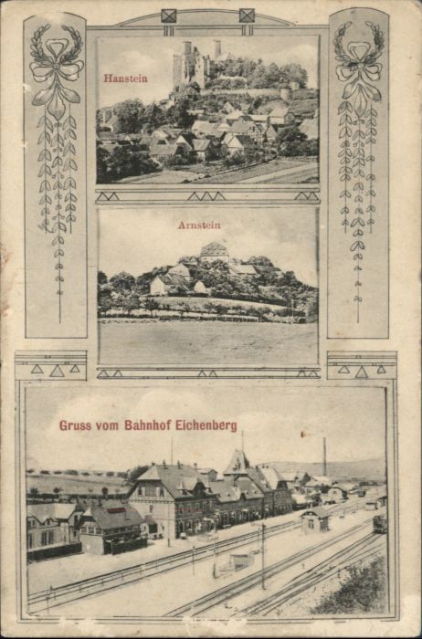 Eichenberg Werra Bahnhof Hanstein Arnstein
