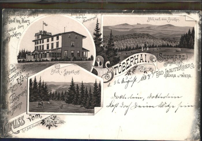 Wieda Stöberhai Harz Bad Lauterberg Sachsa Ho