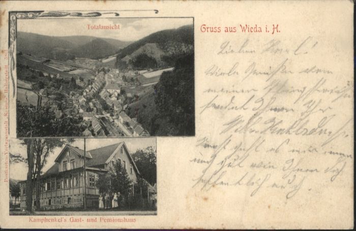 Wieda Harz Kamphenkels Gasthaus Pension