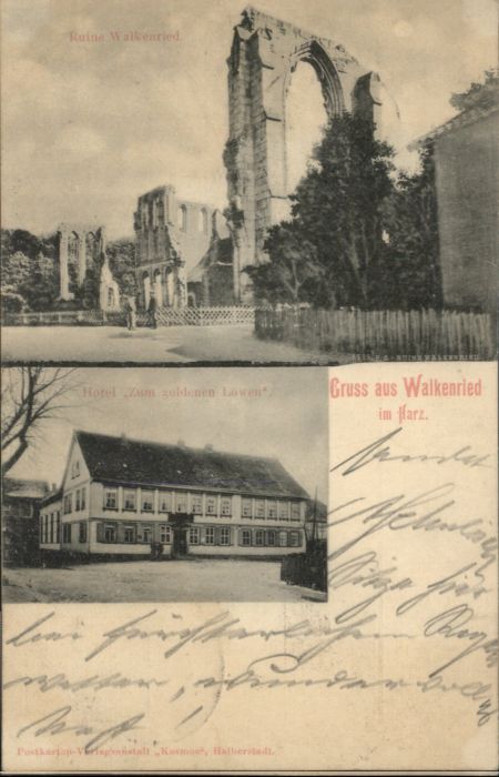 Walkenried Harz Hotel zum goldenen Löwen Ruine