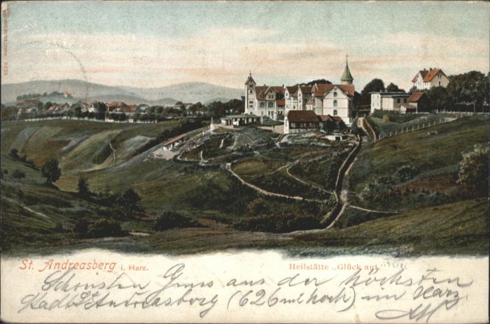 St Andreasberg Harz Heilstätte Glückauf x