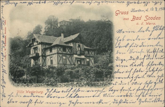 Bad Sooden-Allendorf Werra Villa Westerburg