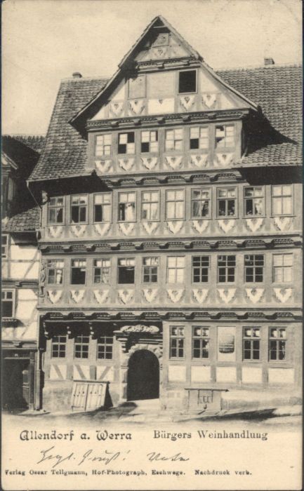 Bad Sooden-Allendorf Werra Bürgers Weinhandlung