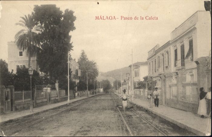 Malaga Andalucia Malaga Paseo Caleta