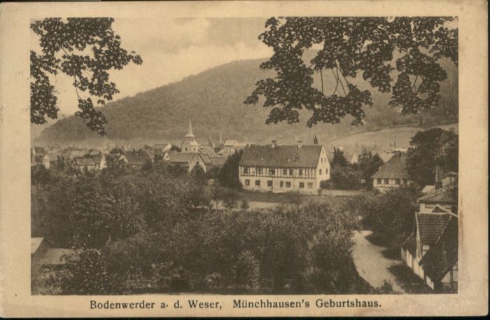 Bodenwerder Geburtshaus Münchhausen