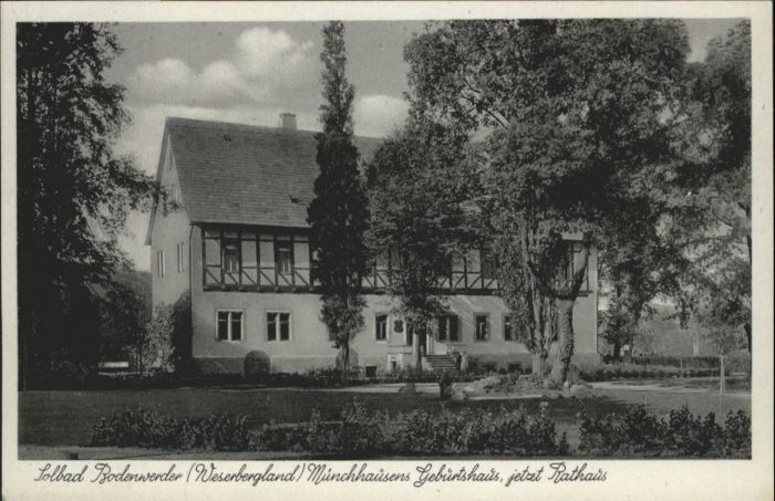 Bodenwerder Geburtshaus Münchhausen