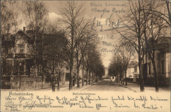 Holzminden Weser Holzminden Bahnhofstrasse