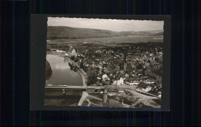 Holzminden Weser Holzminden Fliegeraufnahme