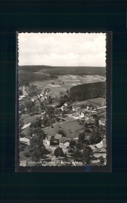 Neuhaus Solling Fliegeraufnahme