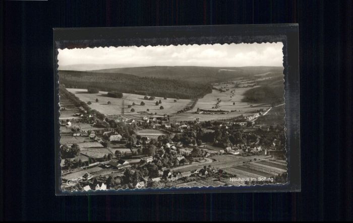 Neuhaus Solling Fliegeraufnahme