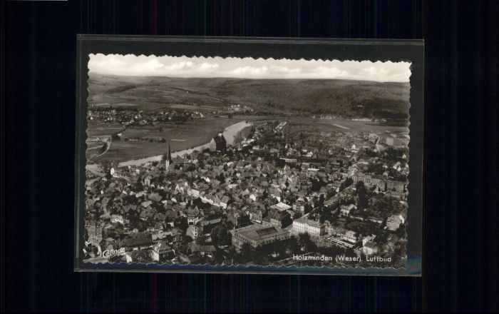 Holzminden Weser Holzminden Fliegeraufnahme