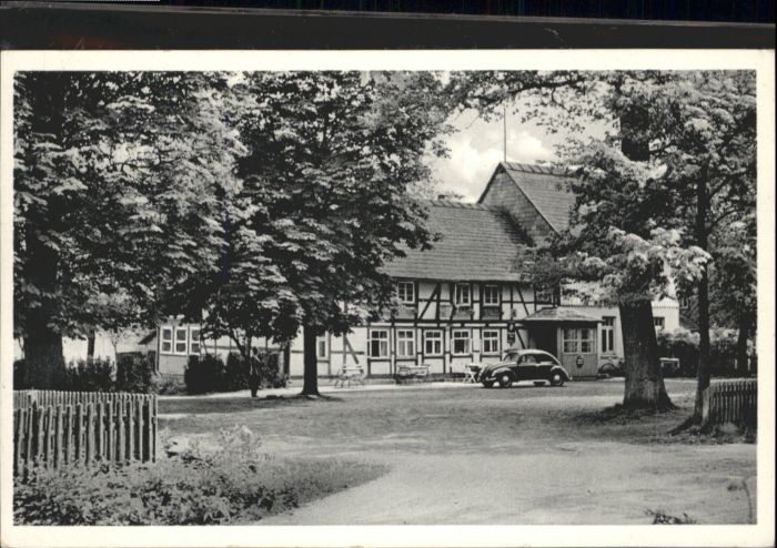 Neuhaus Solling [Stempelabschlag] Gasthaus Pension zum