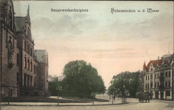 Holzminden Weser Holzminden Baugewerksschule