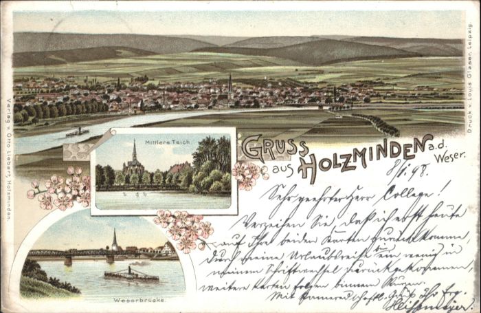 Holzminden Weser Holzminden Weserbrücke