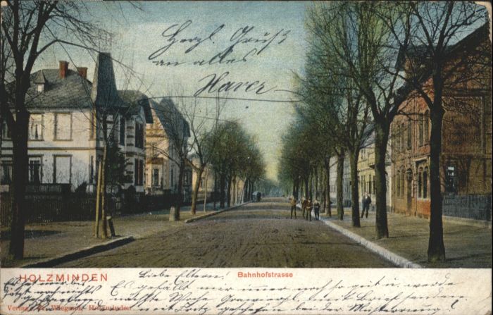 Holzminden Weser Holzminden Bahnhofstrasse