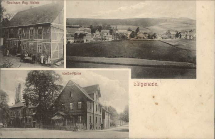 Luetgenade eisse Mühle Gasthaus Aug. Kiehne x