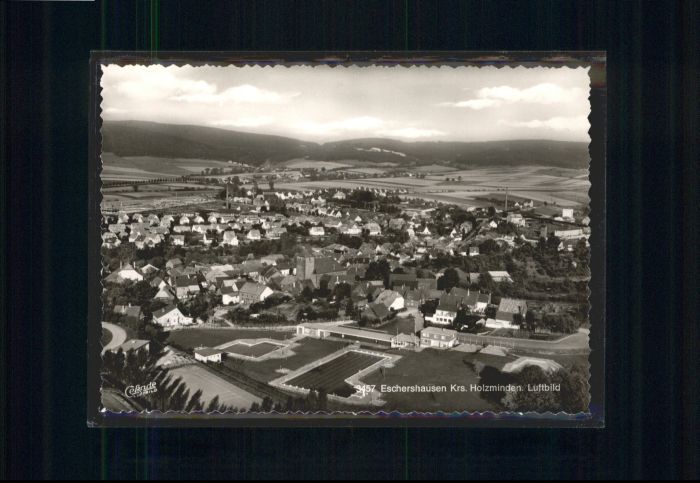 Eschershausen Holzminden Eschershausen_Ith Fliegeraufnahme