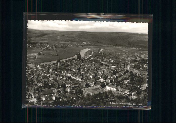Holzminden Weser Holzminden Fliegeraufnahme