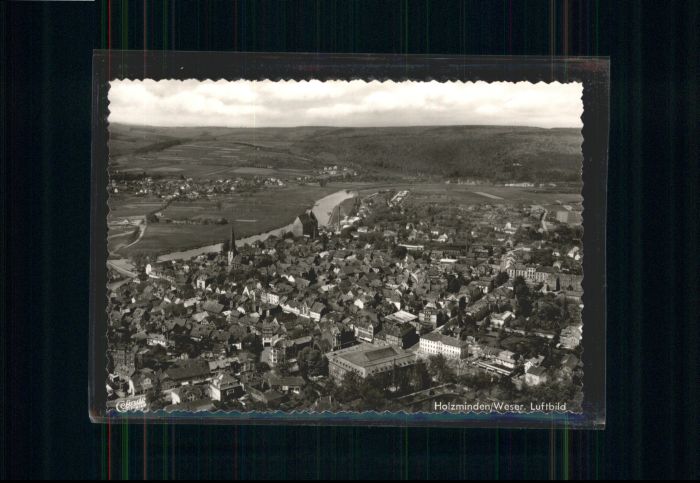 Holzminden Weser Holzminden Fliegeraufnahme