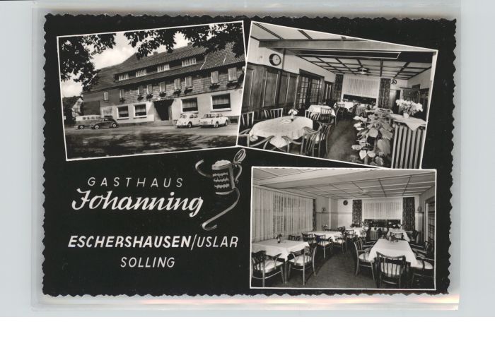 Eschershausen Holzminden Eschershausen_Ith Gasthaus Johanning