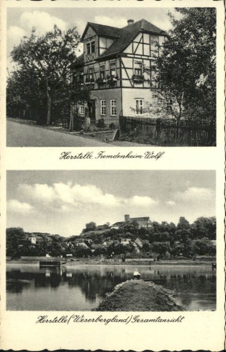Herstelle Weser Herstelle Weserbergland Fremdenheim Wol