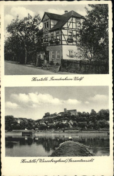 Herstelle Weser Herstelle Weserbergland Fremdenheim Wol