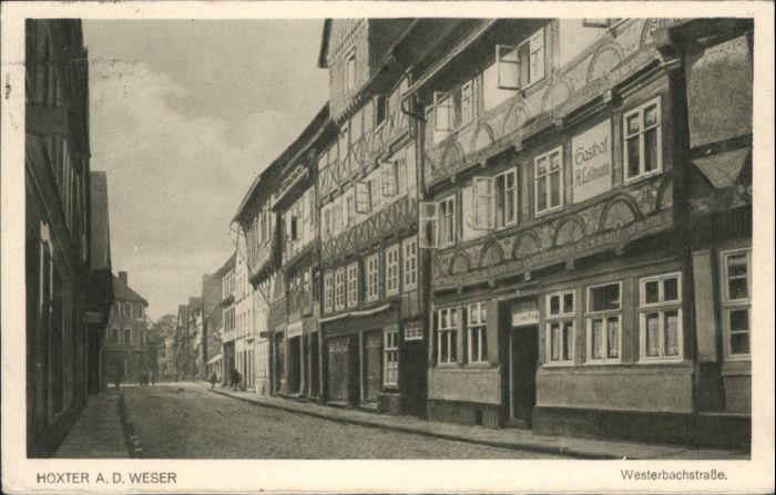 Hoexter Weser Höxter Westerbachstrasse