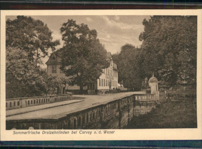 Corvey Dreizehnlinden  Weser