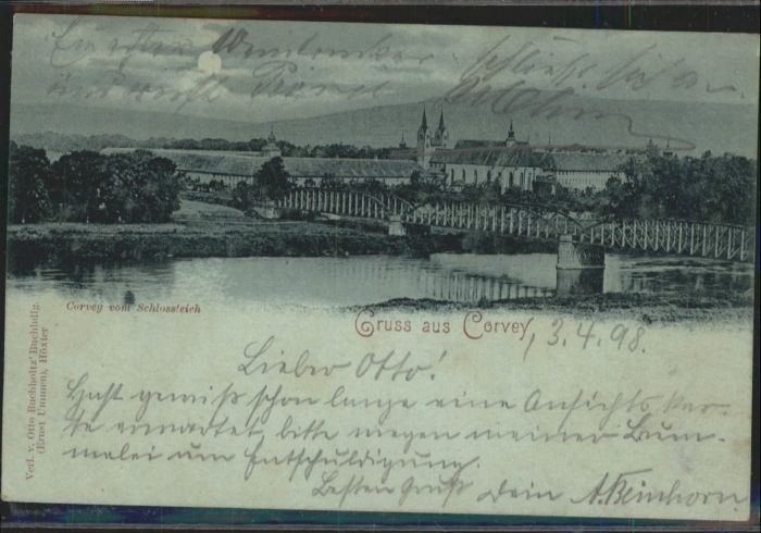 Corvey Mondscheinkarte