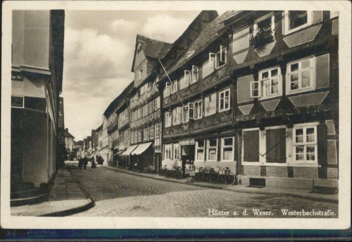 Hoexter Weser Höxter Westerbachstrasse