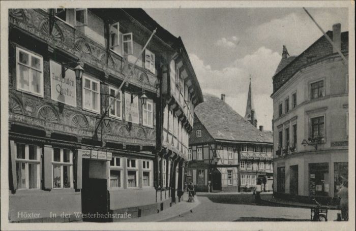 Hoexter Weser Höxter Westerbachstrasse