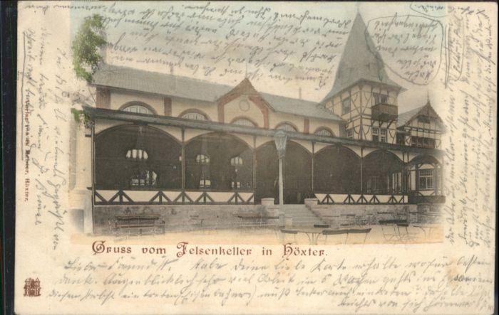 Hoexter Weser Höxter Felsenkeller