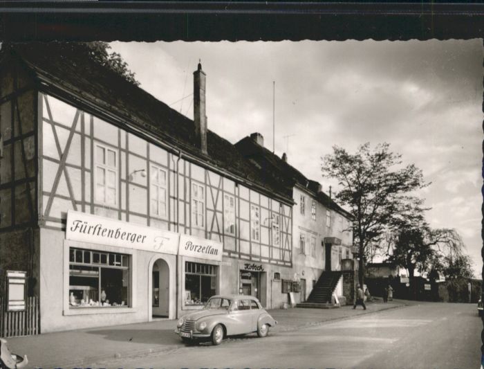 Fuerstenberg Weser orzellan