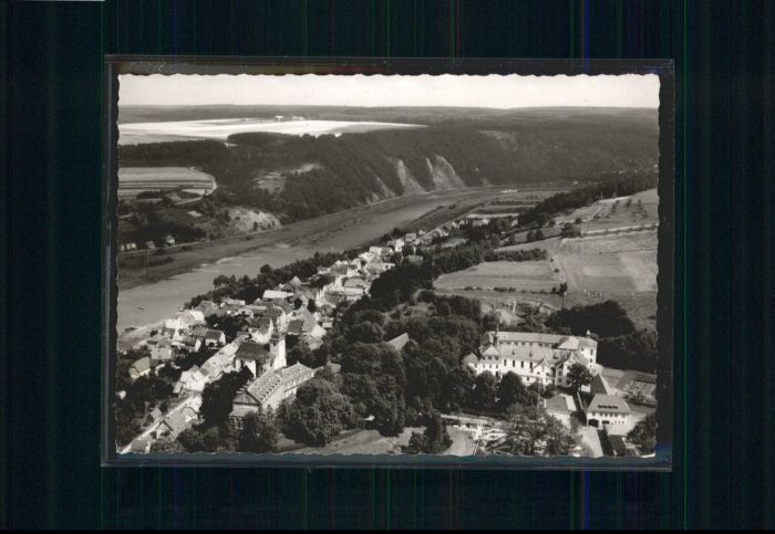 Herstelle Weser Herstelle Fliegeraufnahme