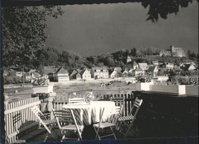 Herstelle Weser Herstelle Burg Kirche