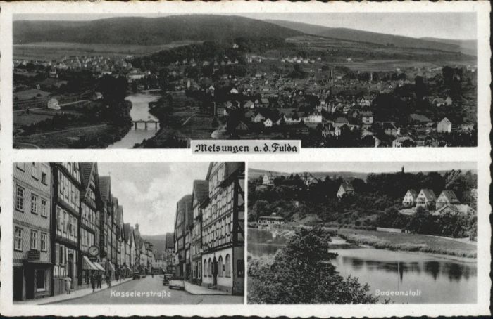 Melsungen Fulda Melsungen Badeanstalt Kasselerstrasse