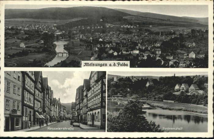 Melsungen Fulda Melsungen Badeanstalt Kasselerstrasse