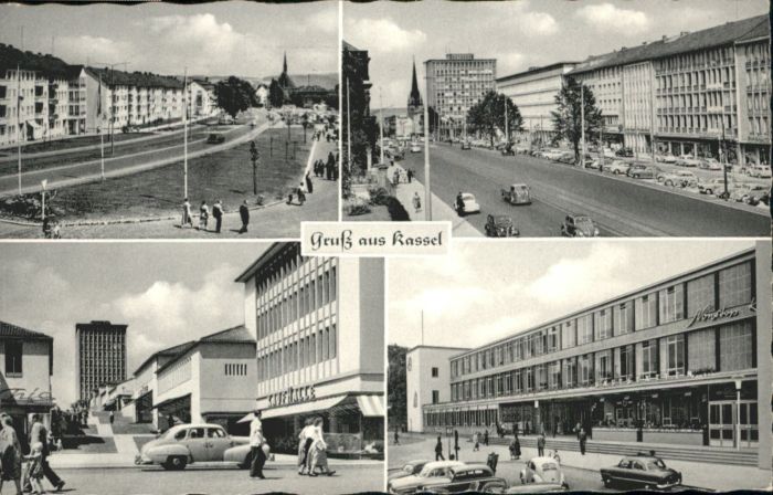 KAssEL  CITY Steinweg Staendeplatz Treppenstrasse Hauptbahnhof