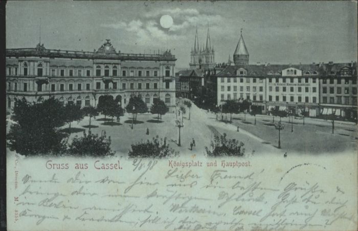 Kassel Königsplatz Hauptpost