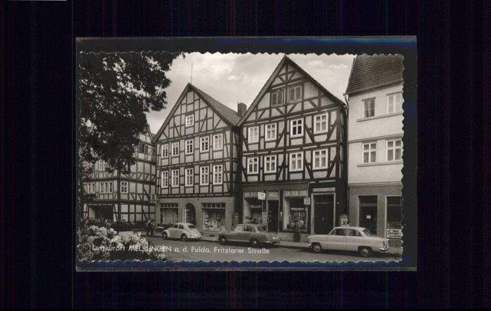 Melsungen Fulda Melsungen Fachwerkhäuser Fritzlarerstra