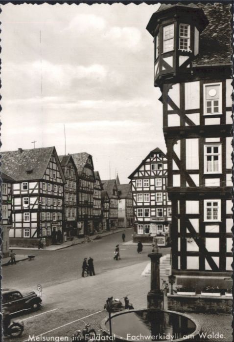 Melsungen Fulda Melsungen Fachwerkidyll Marktplatz