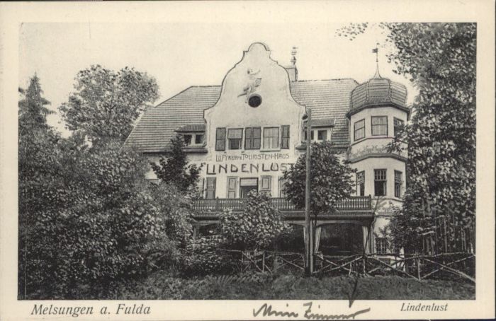 Melsungen Fulda Melsungen Touristenhaus Lindenlust