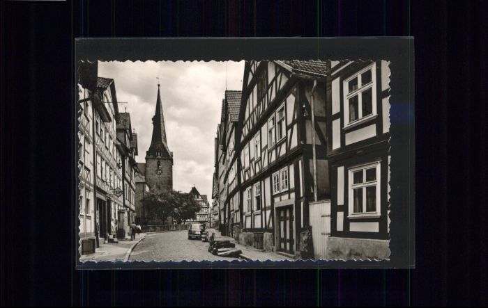 Melsungen Fulda Melsungen Fachwerkhäuser Burgstrasse