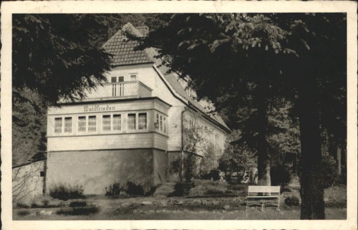 Altenau Harz Haus Waldfrieden